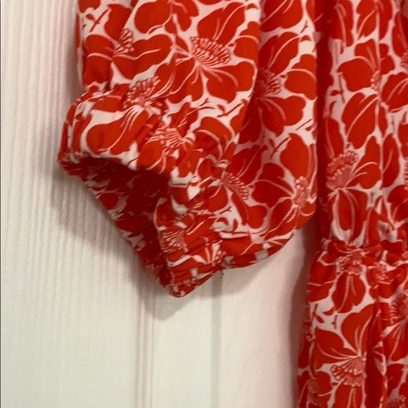 Vici Red Floral Jumpsuit - Picture 2 of 4